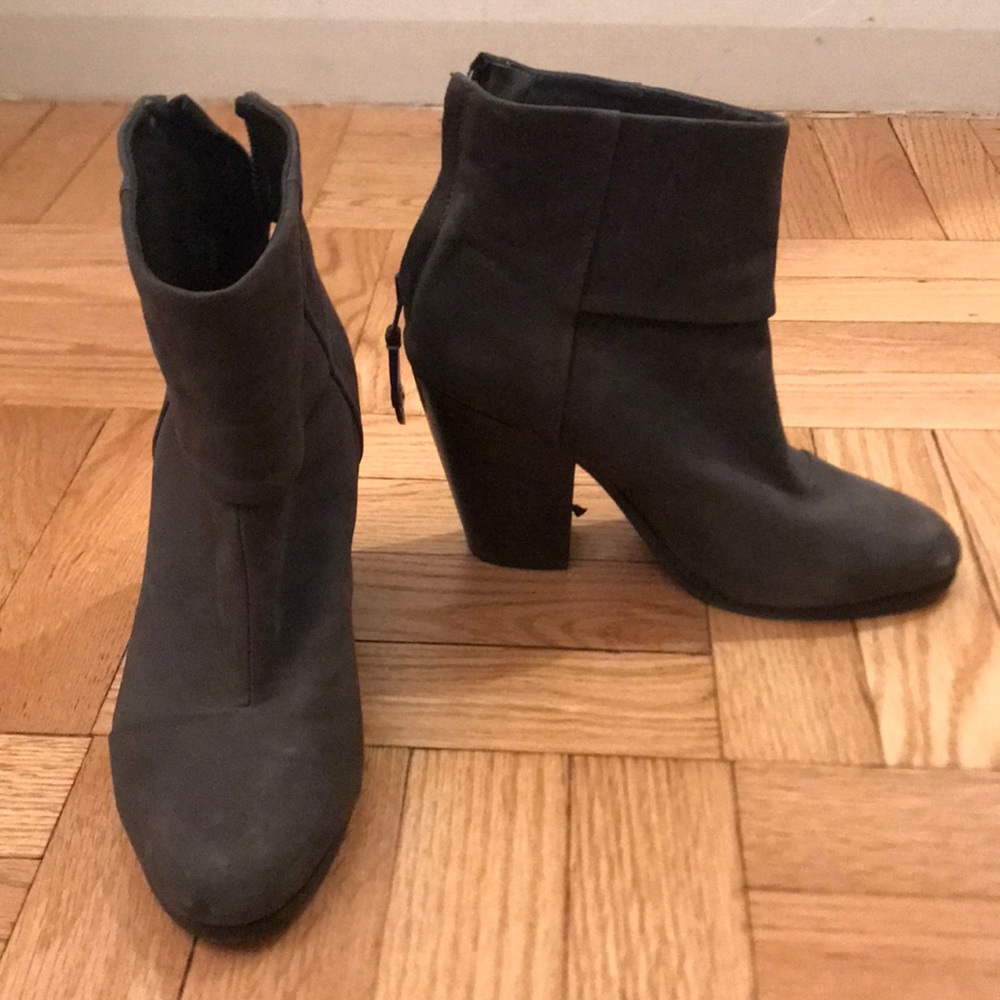 Grey rag and bone bootie